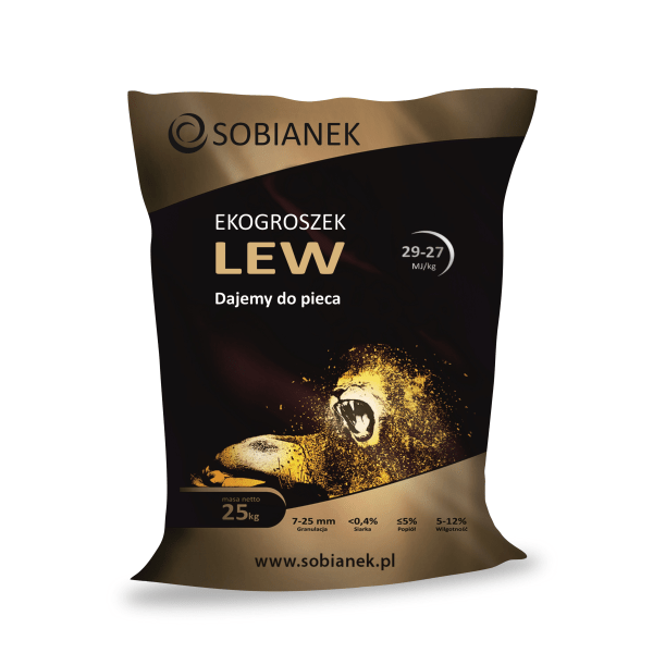 węgiel groszek Lew
